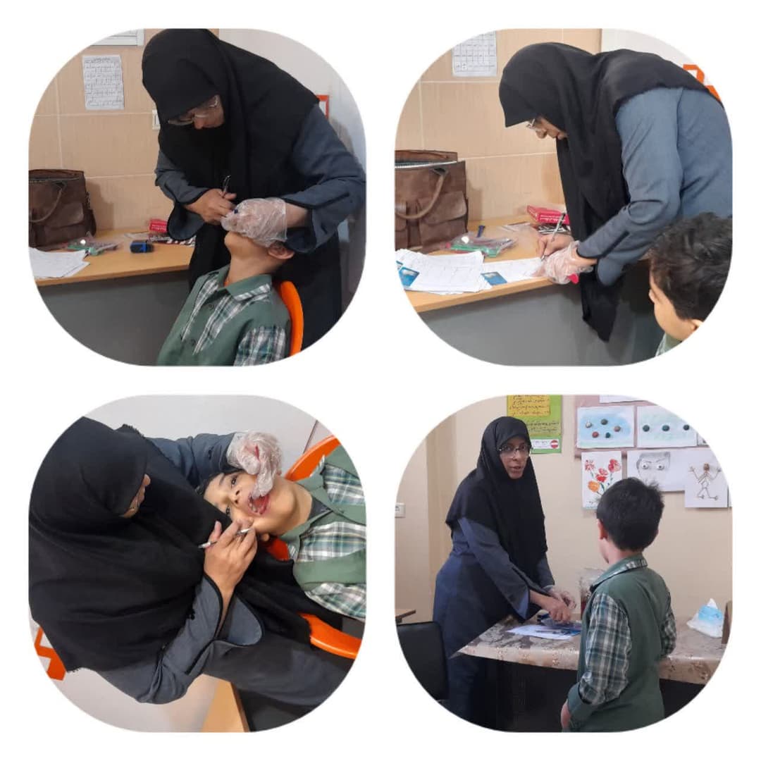 معاینه دهان ودندان